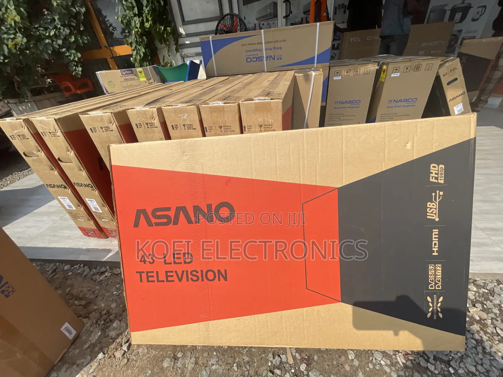 Feel Free to Buy Asano 43′′ Digital Satellite HD TV