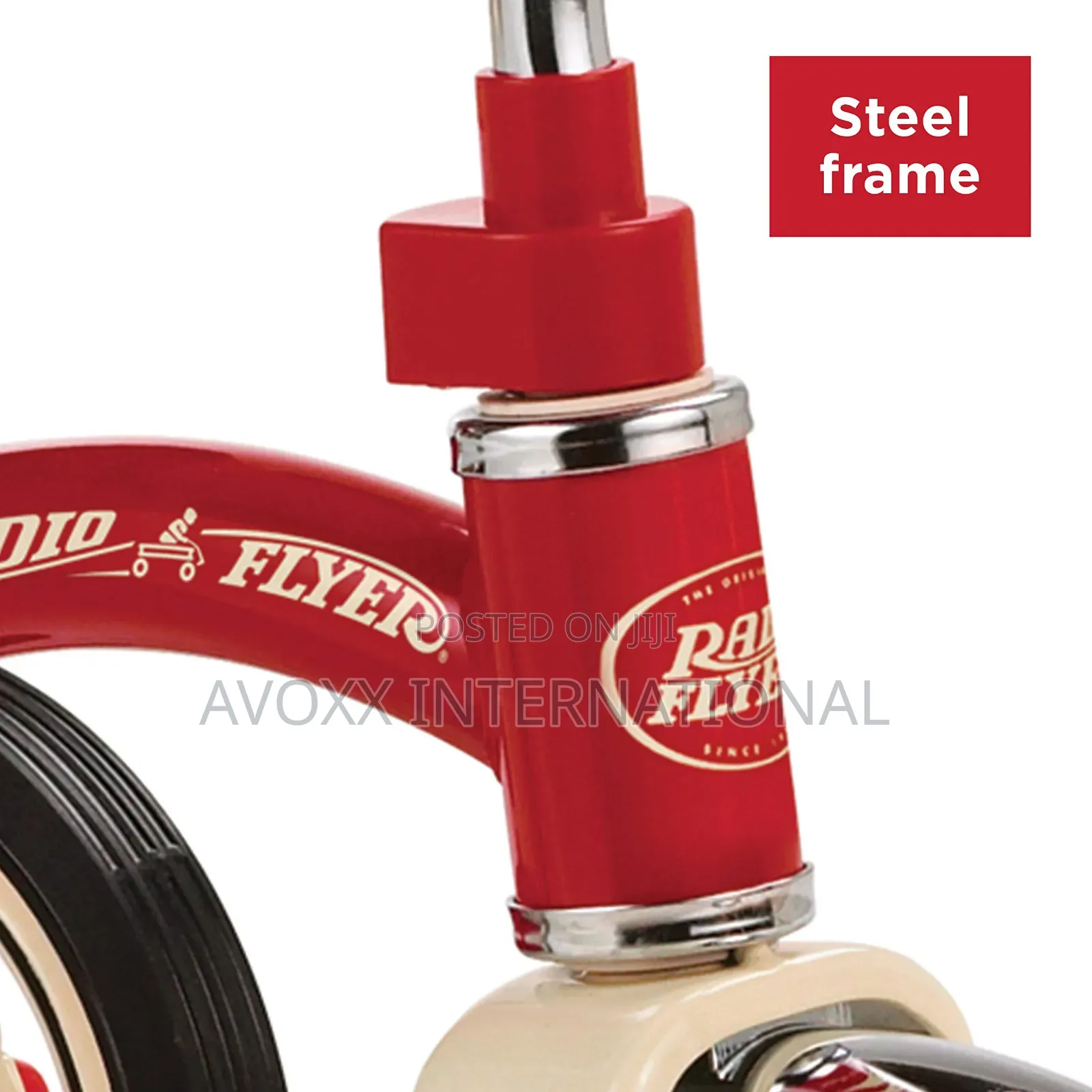 Radio Flyer Classic Red 10" Tricycle for Toddlers Ages 2-4