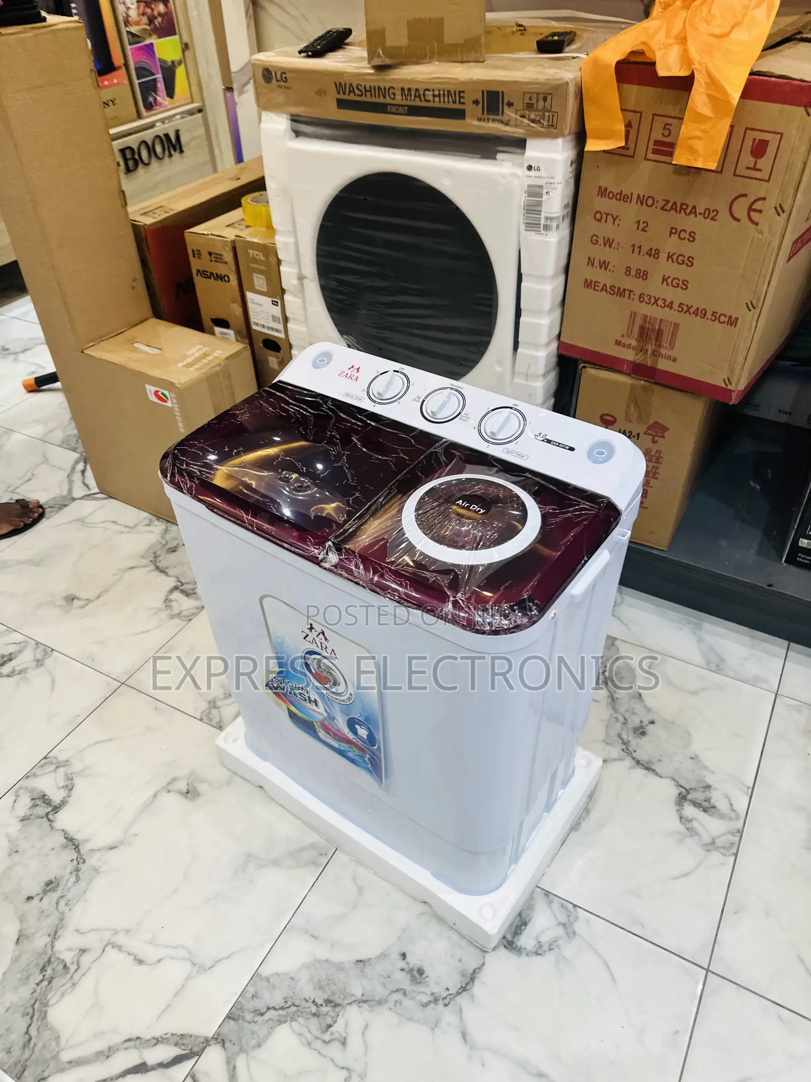 Easy to Operate Washing Machine 5kg Topload Zara