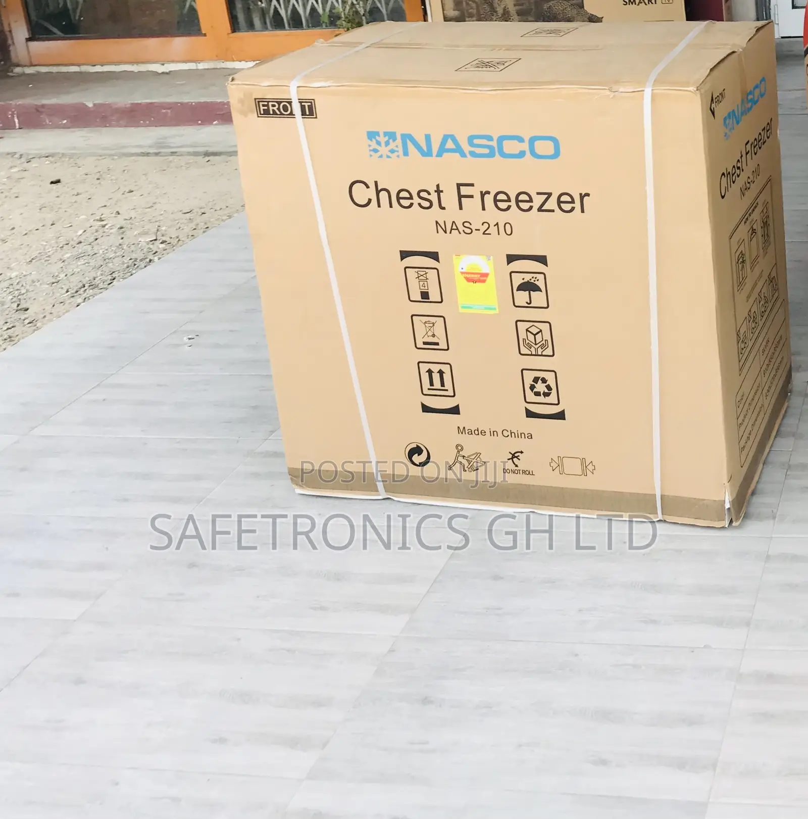Gray Singledoor 200 Liters Nas-210 Affordable Freezer 