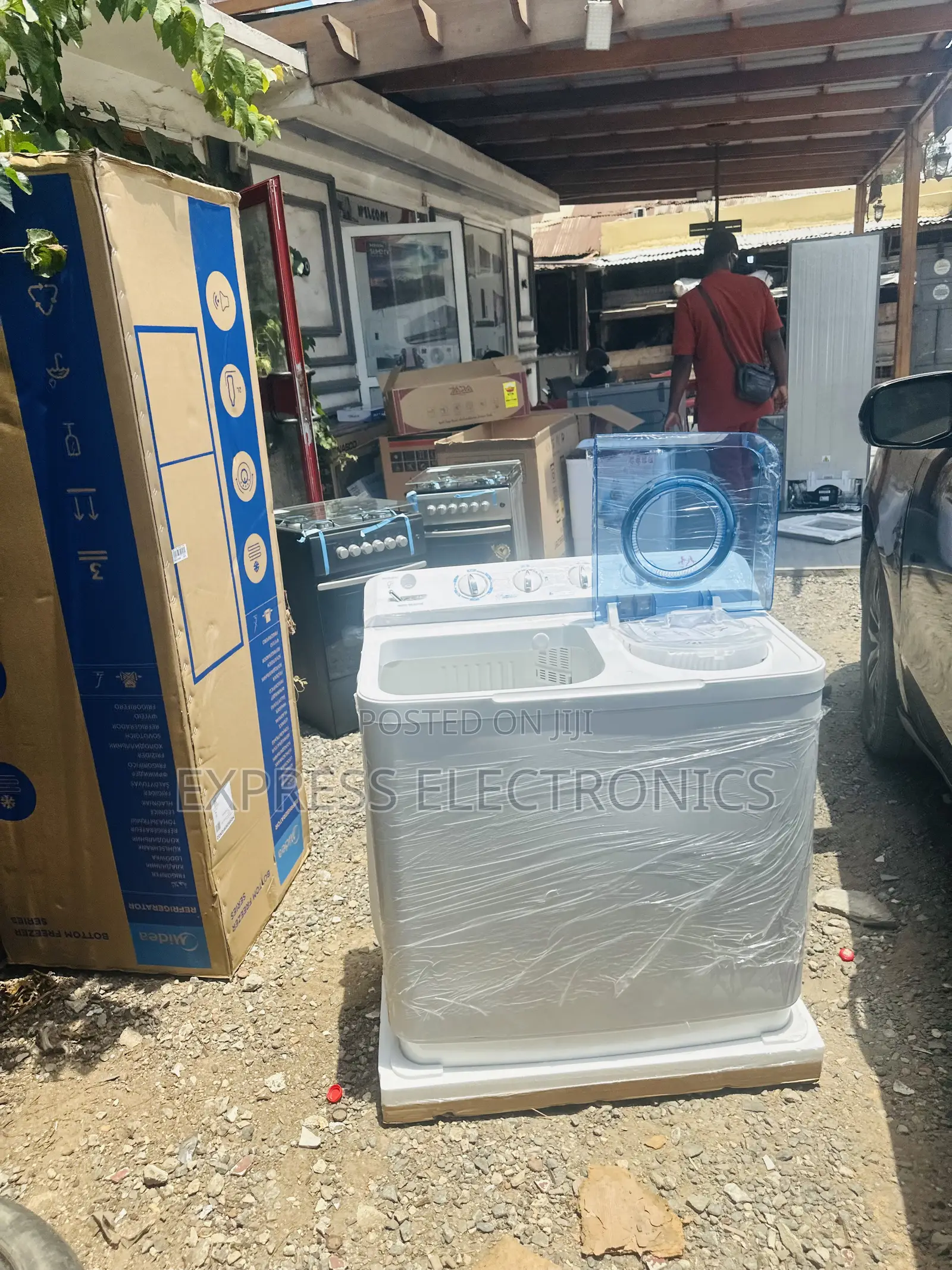 Wash and Spin Washing Machine 13kg Zara Topload Twintub