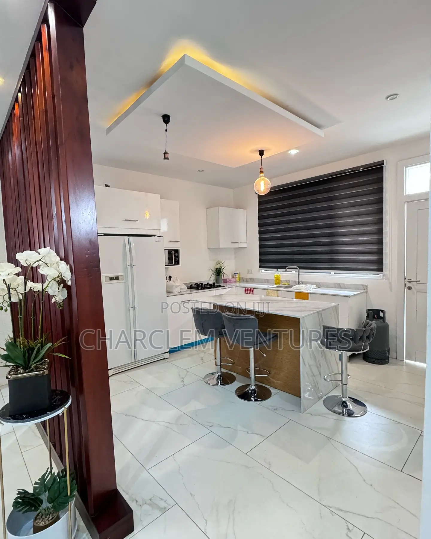 Furnished 3bdrm House in Charclem Ventures, East Legon for sale