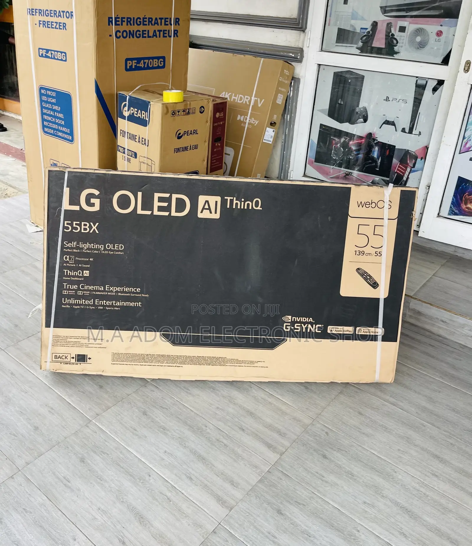 LG OLED55BXPVA(55”)Bx-series OLED HDR Smart Television.