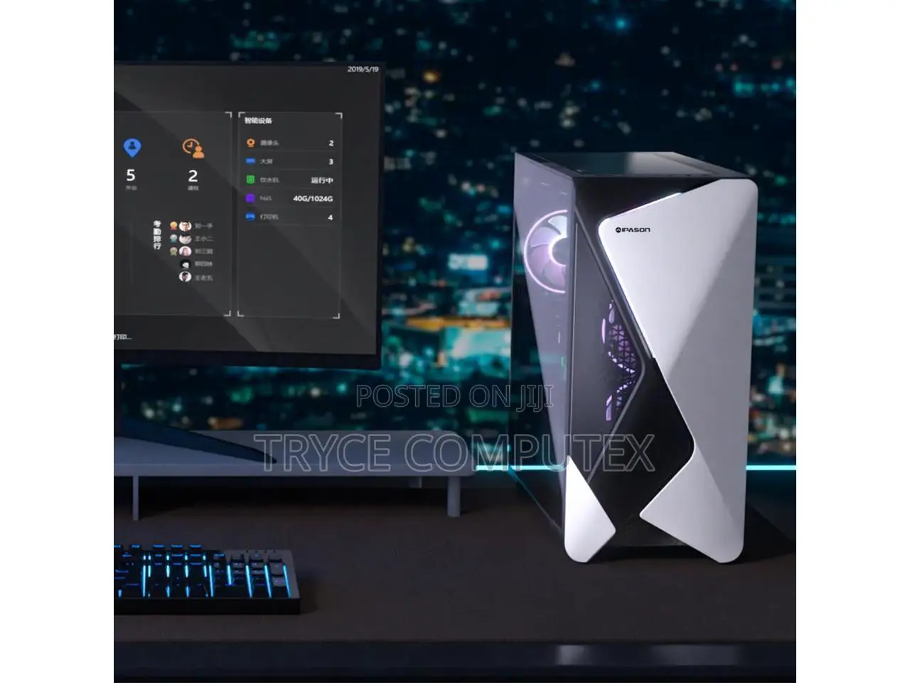 New Desktop Computer Asus 16GB Intel Core I9 SSD 1T