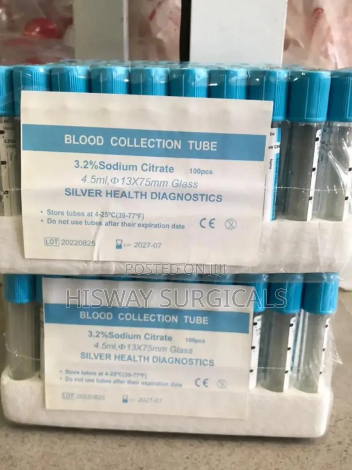 Blood Collection Tube (Sodium Citrate)