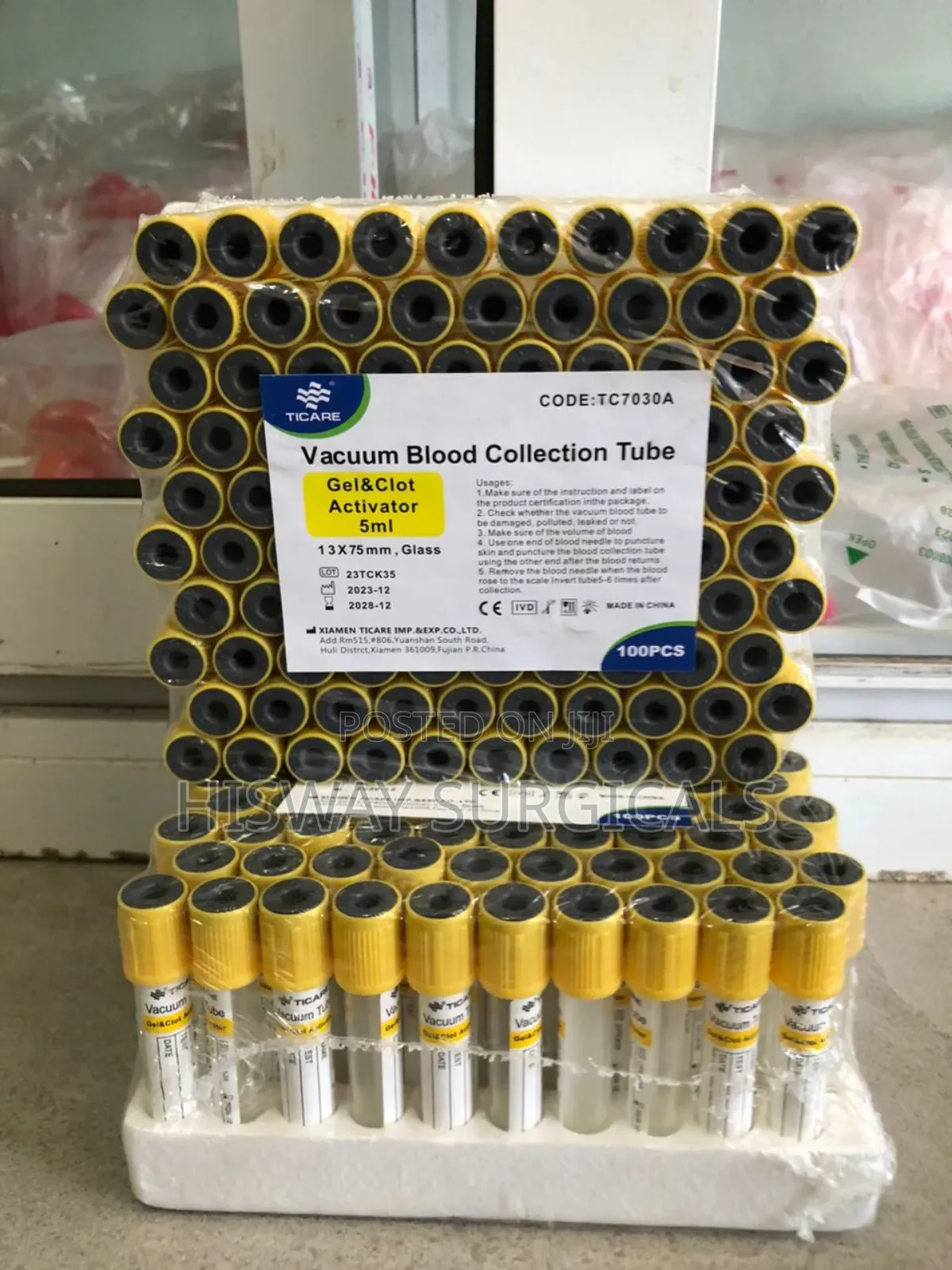 Vacuum Blood Collection Tube