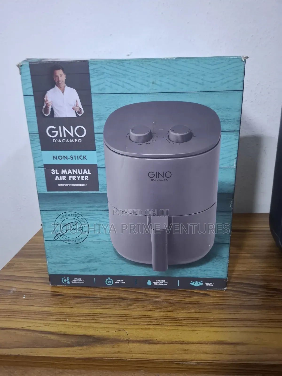 3.L Gino d'Acampo Air Fryer Uk
