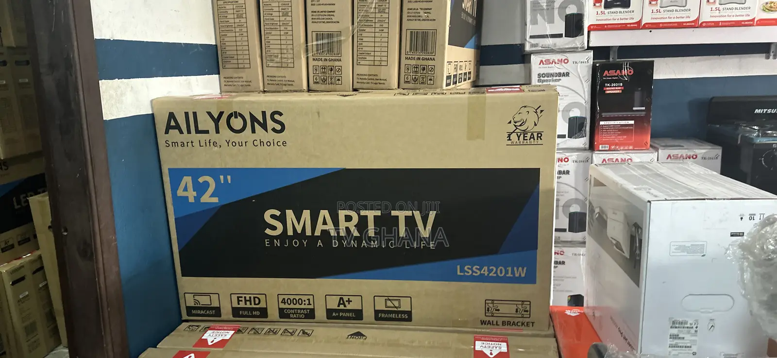 42 SMART ANDROID FHD 2024 Allison’S Frameless Tv