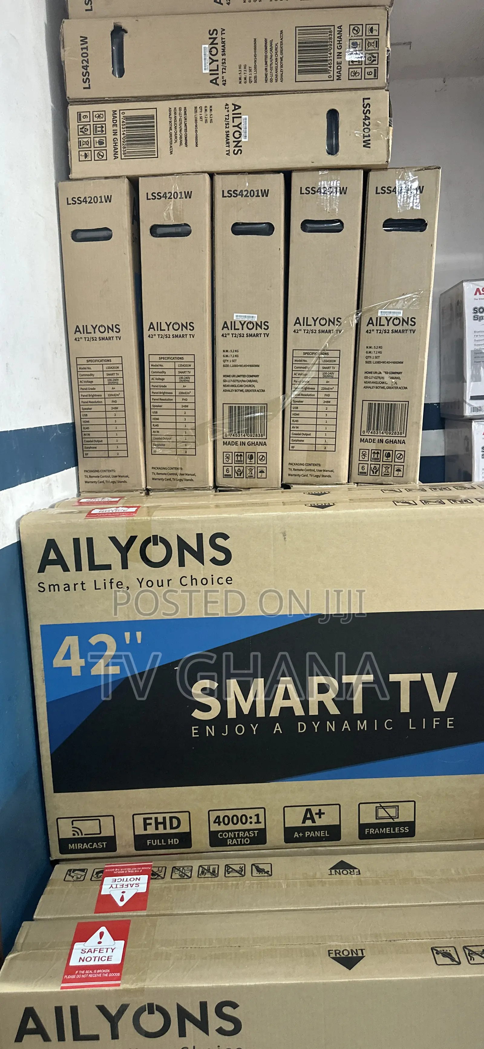 Digital Satellite TV 42 Smart Android TV 2024