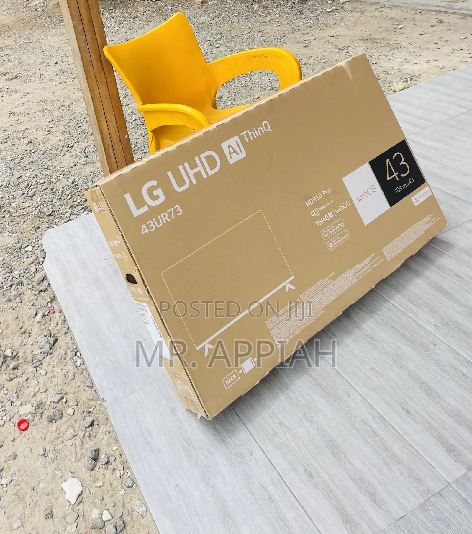 Highly Energy Saving Lg43ur73 43” Uhd Smart Television.
