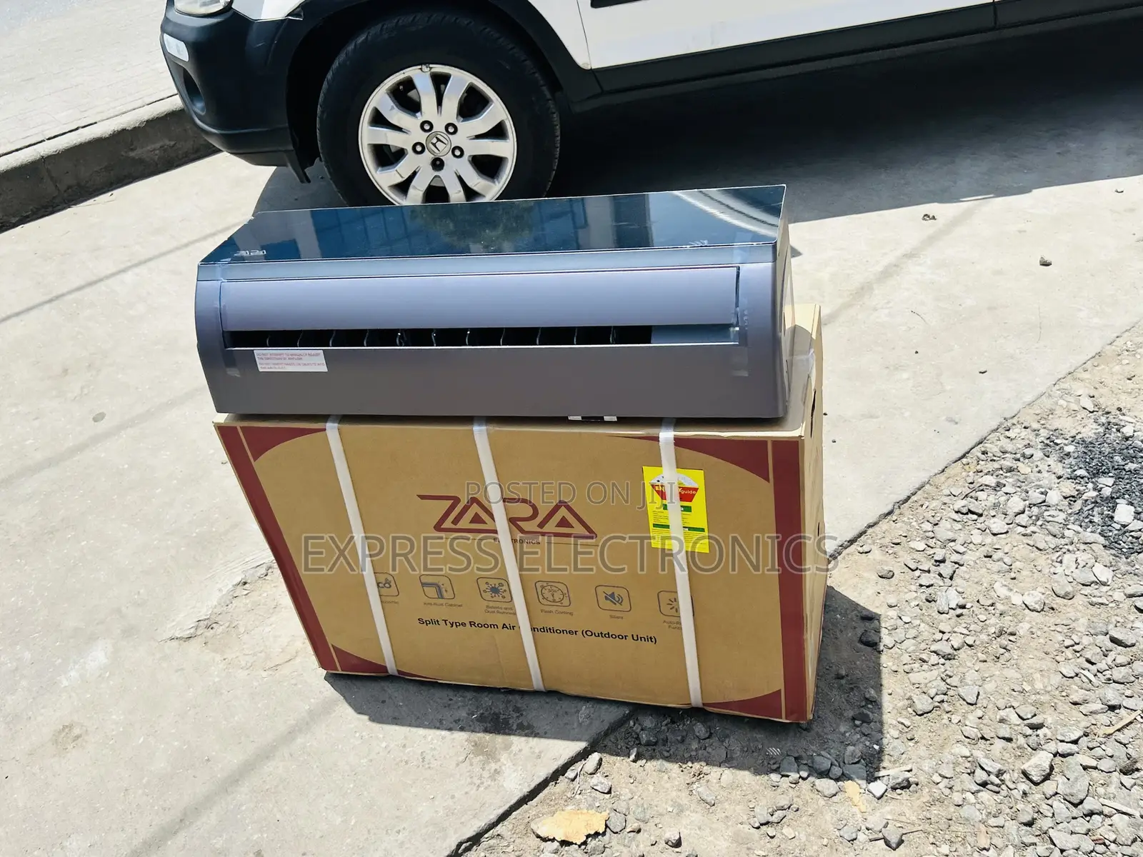 Efficient Air Cool Zara Mirror  1.5hp Split R410 Gas