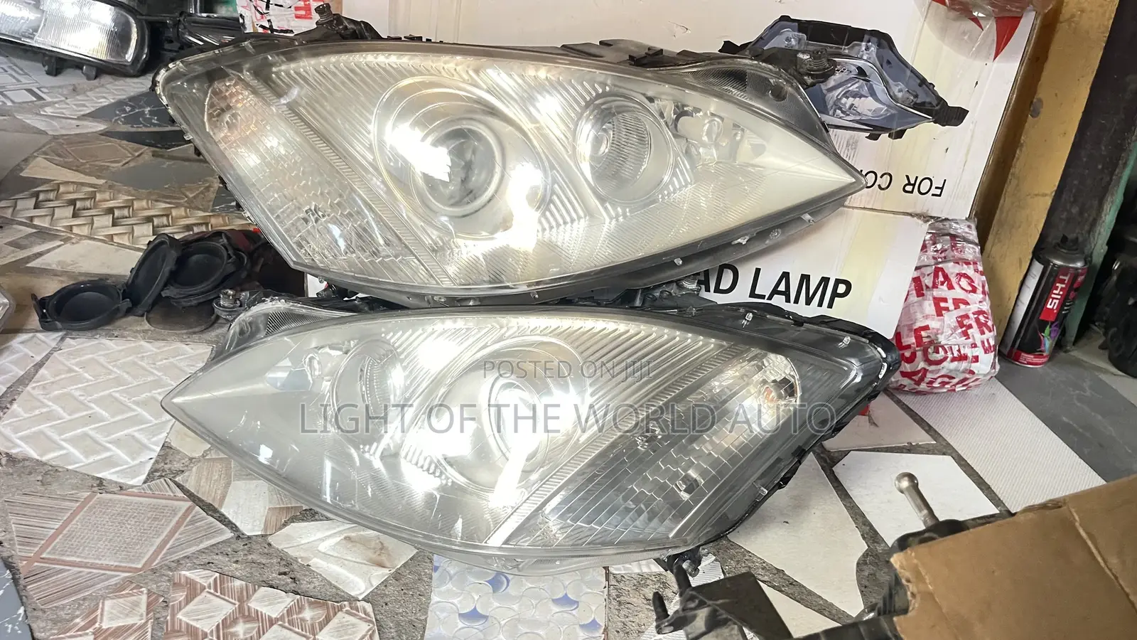 Benz S-Class 06 Headlight