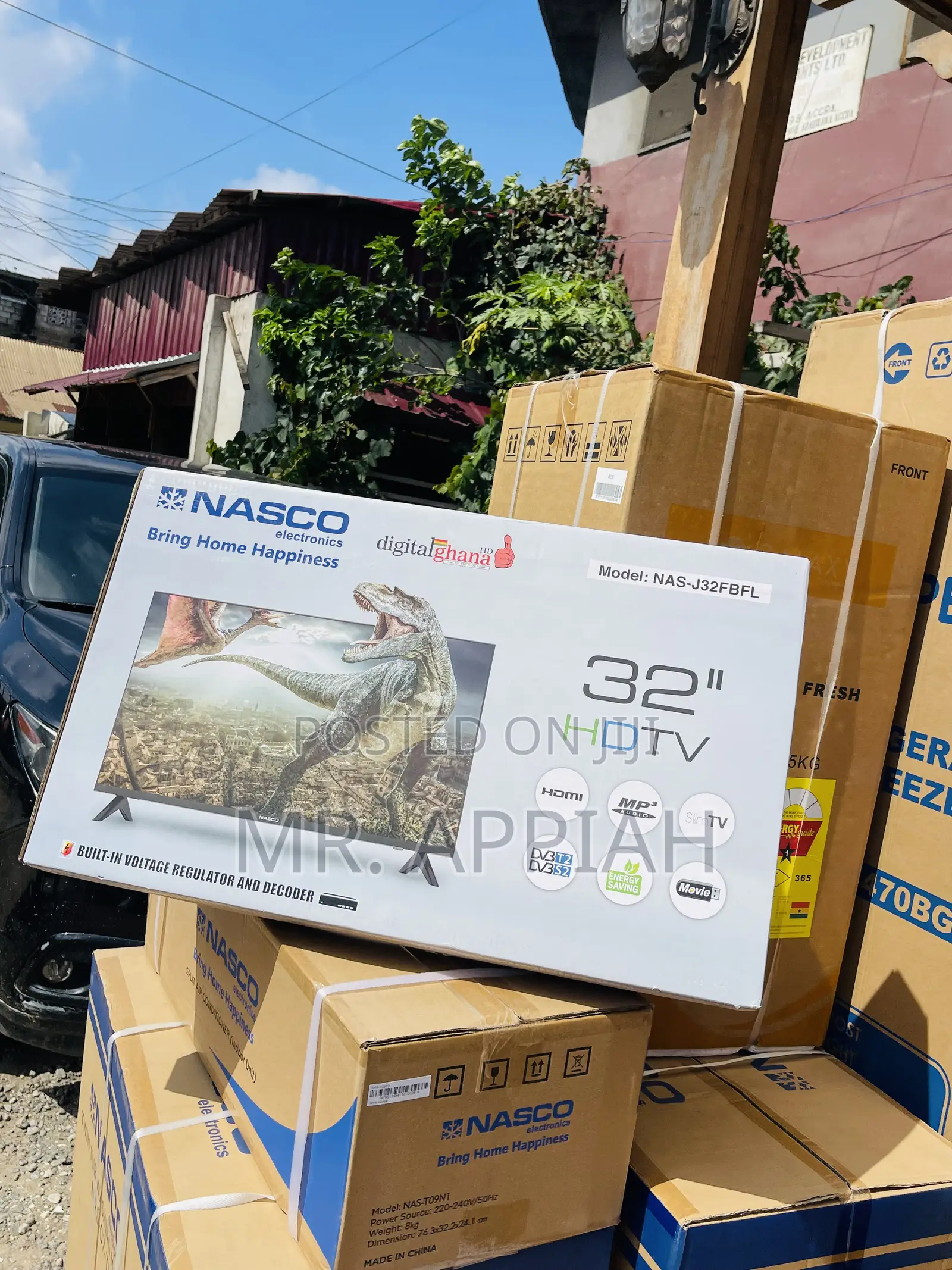Highly Energy Savingnasco 32” Digital Satellite Electric Tv