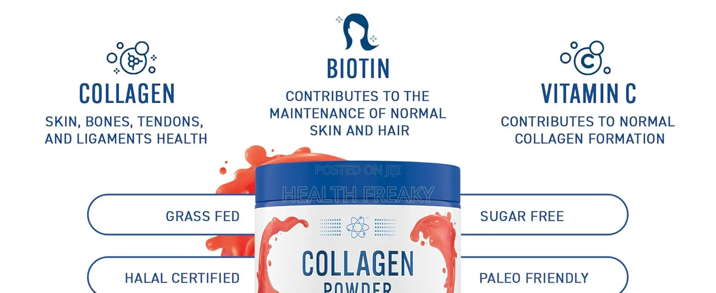 Collagen Protein Peptides Anti Aging Skin Hair Nails Joints