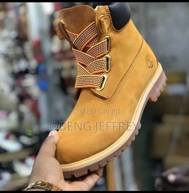 Original Timberland Boot Big Lace Yellow