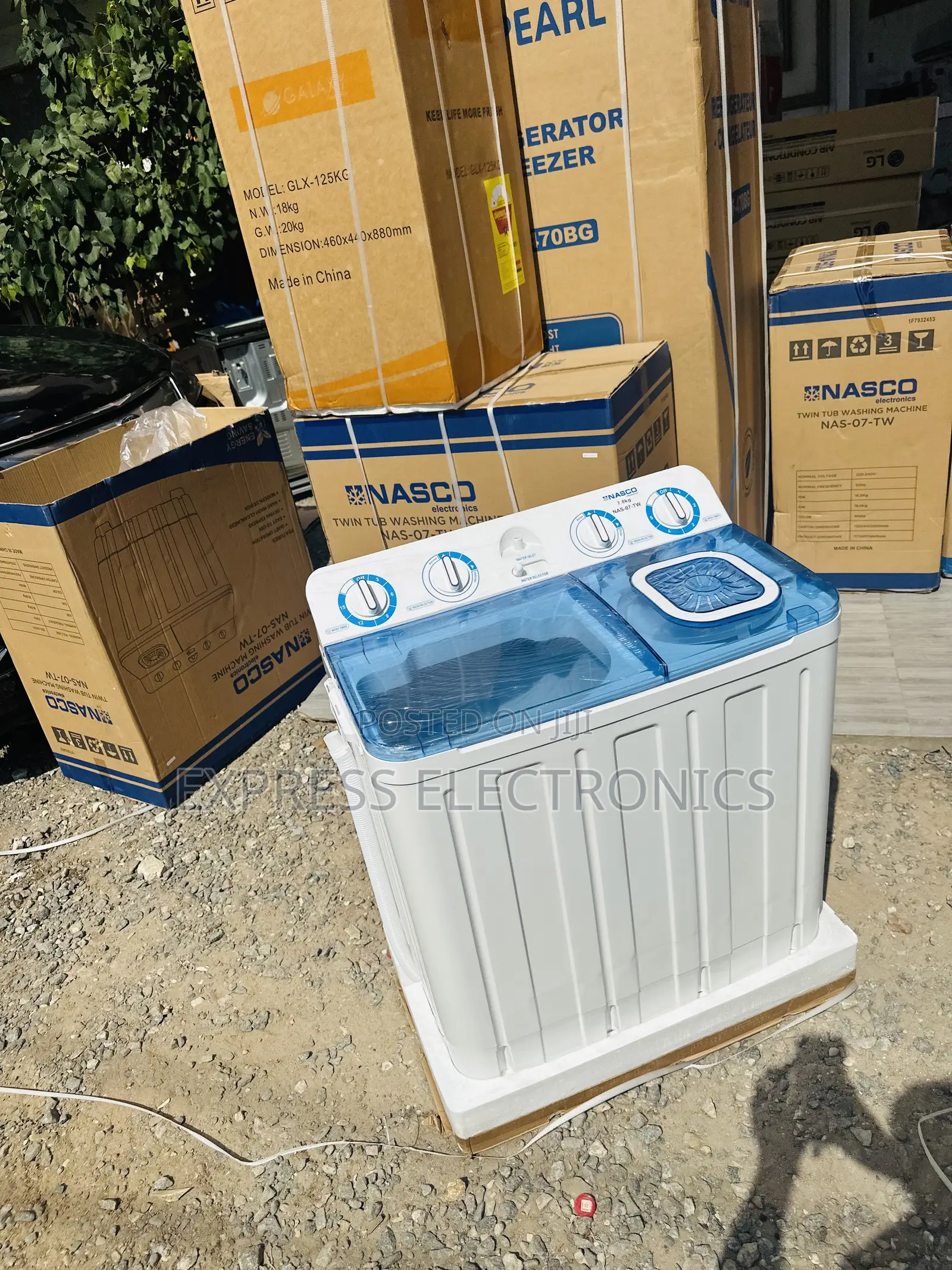 Zealous Sleek Washing Machine 7kg Nasco —-
