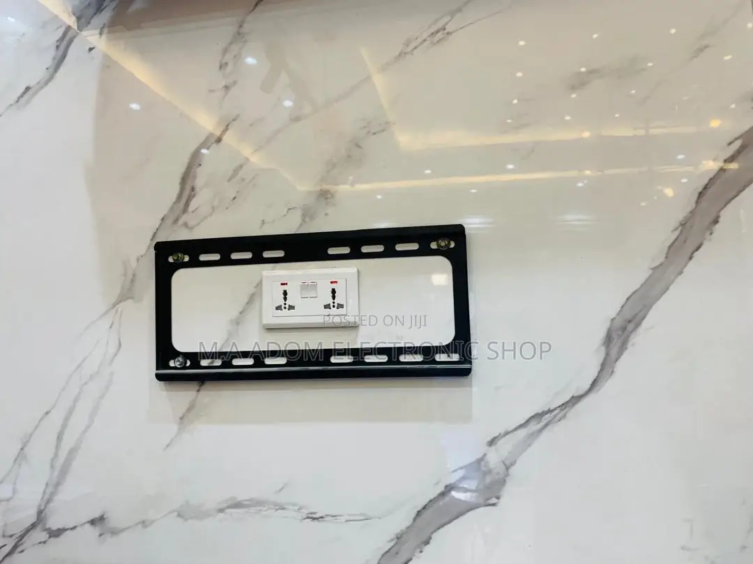 Flat Fixed Wall Mount Black 32-65”
