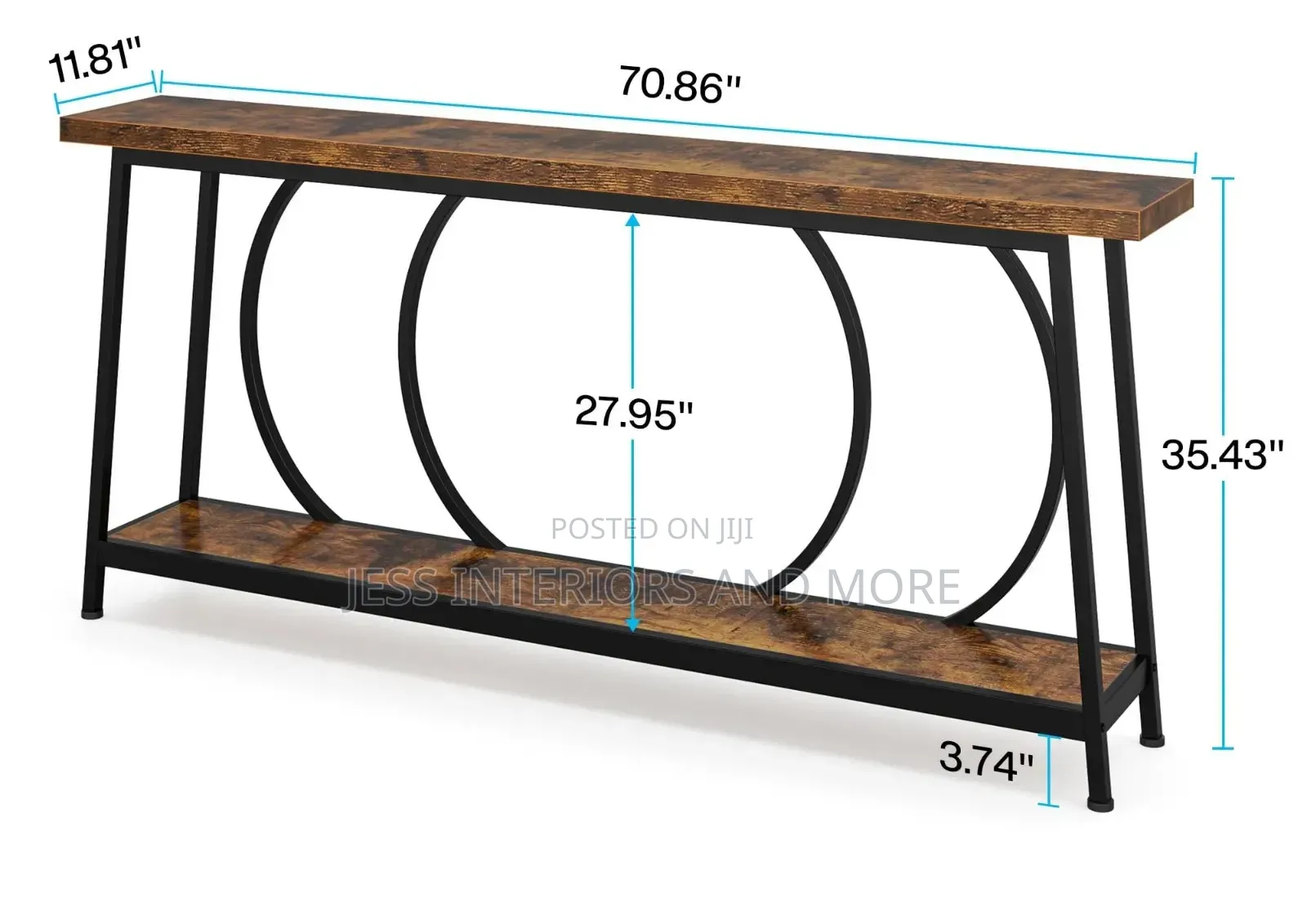 Console Table Rustic