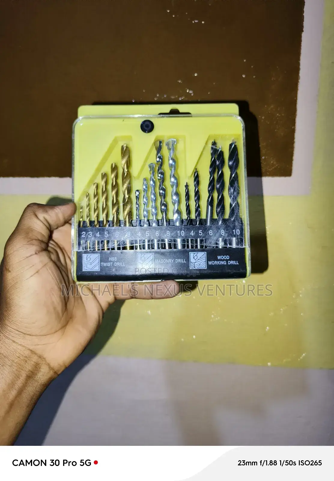 16 Drilling Bit for Metal, Wood and Masonry / Wall