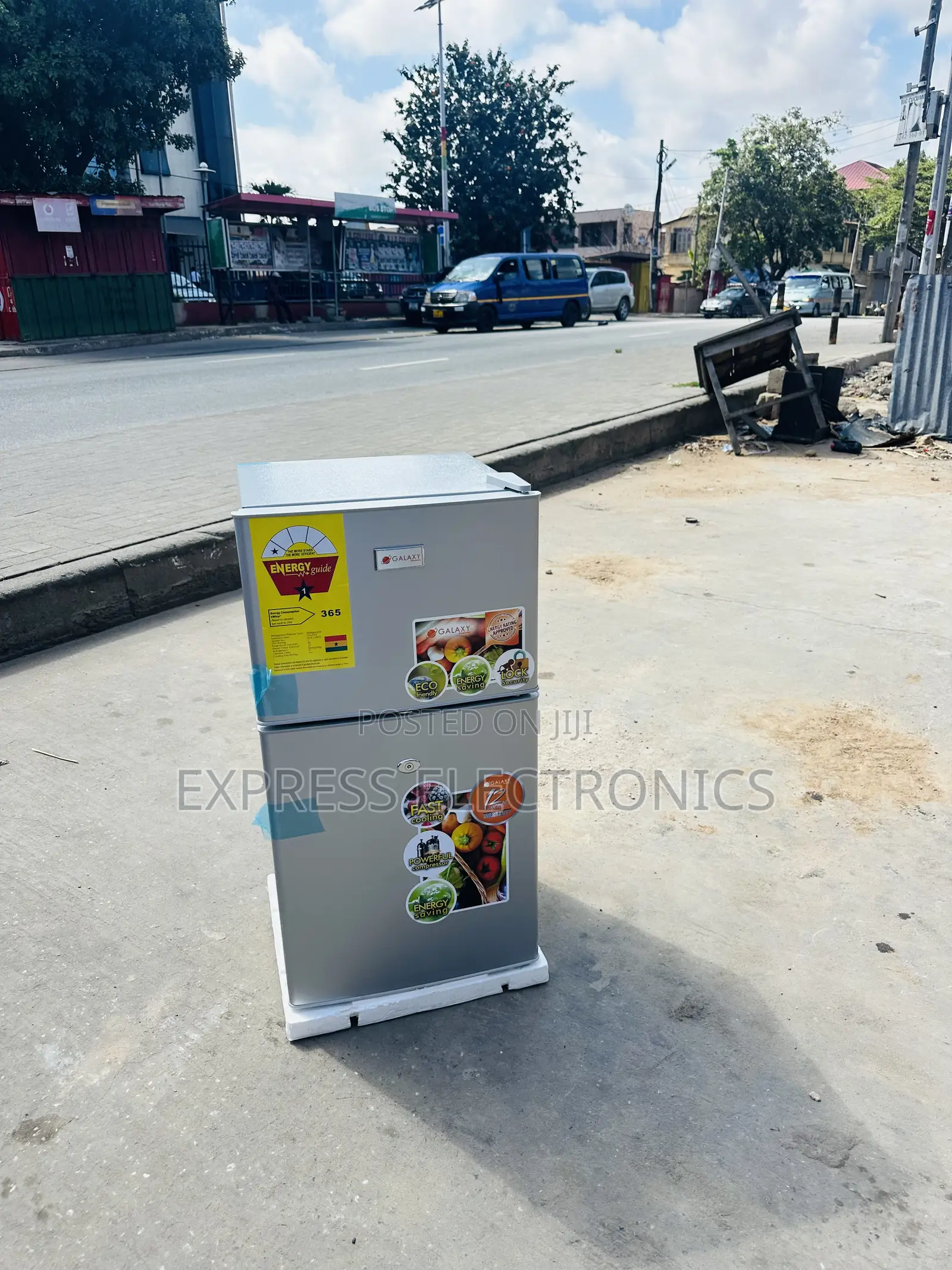 Call and Purchase for Galaxy Double Door Table Top Fridge