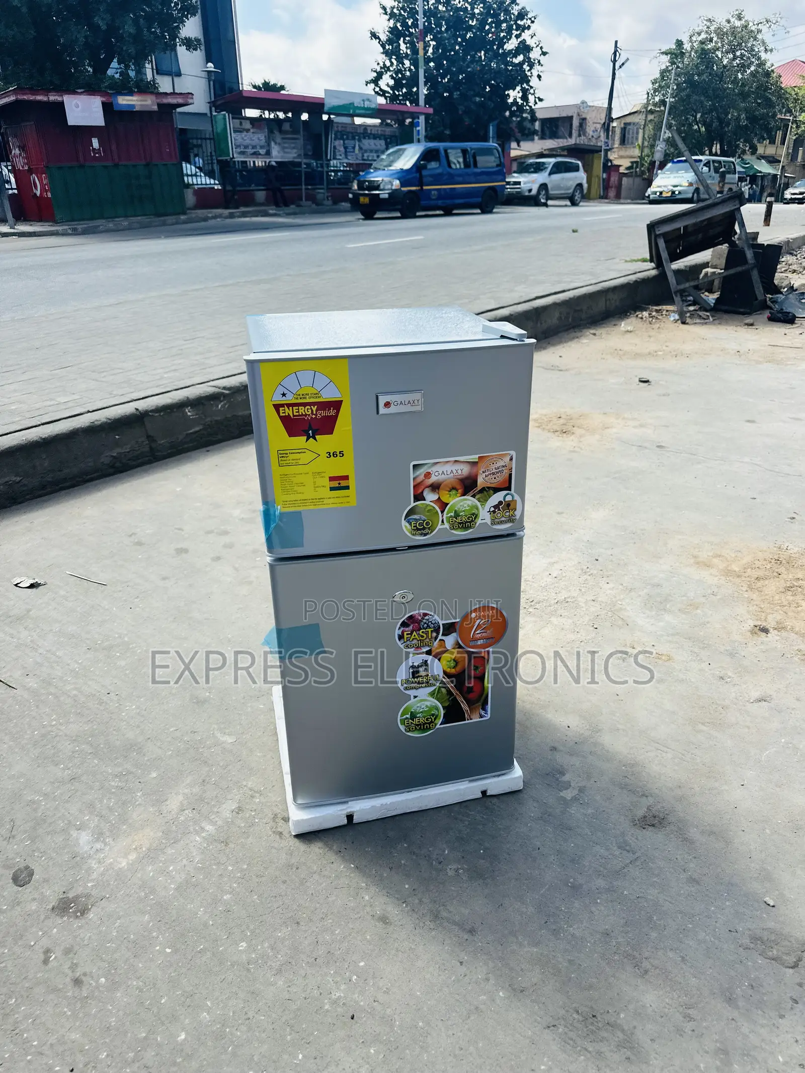 Durable Materials Galaxy Double Door Fridge Table Top