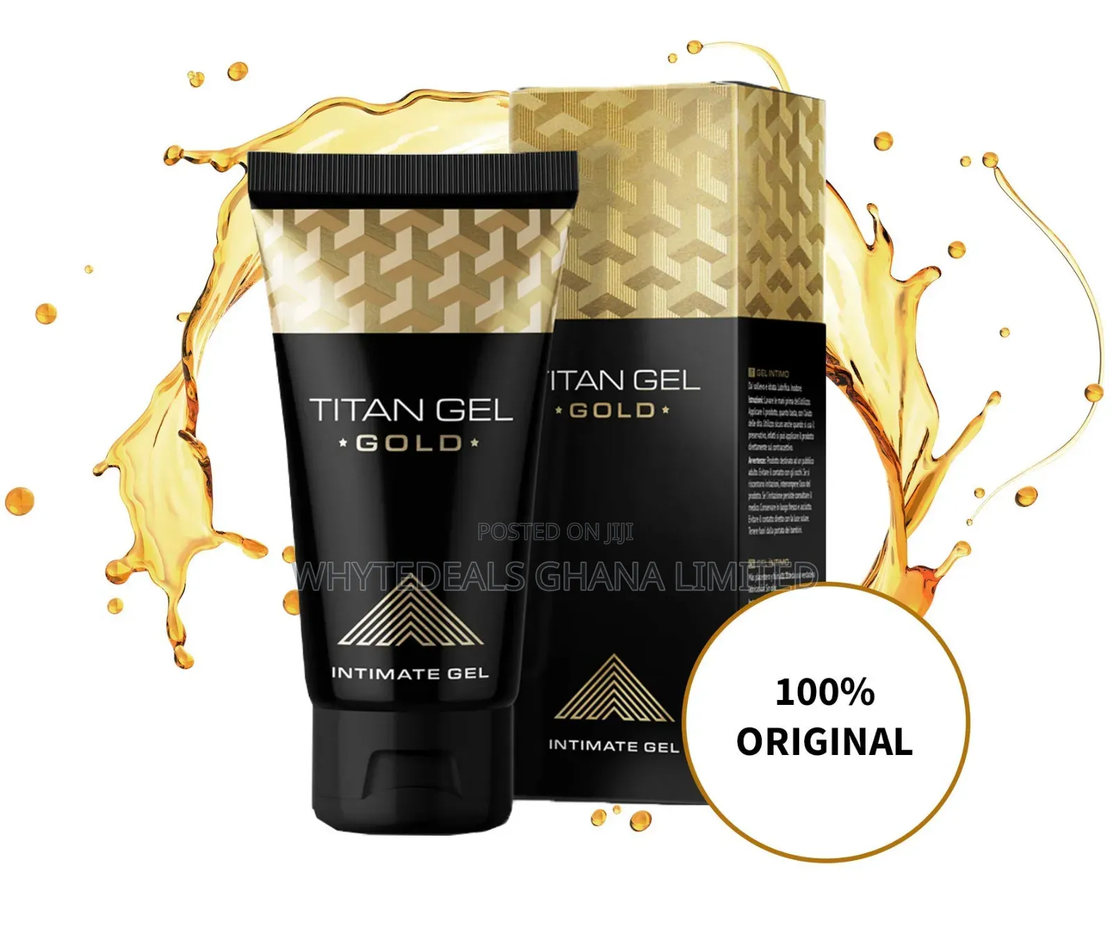 100% Quality Titan Gel 4 Penis Enlargement| Harder Erection| Last Long