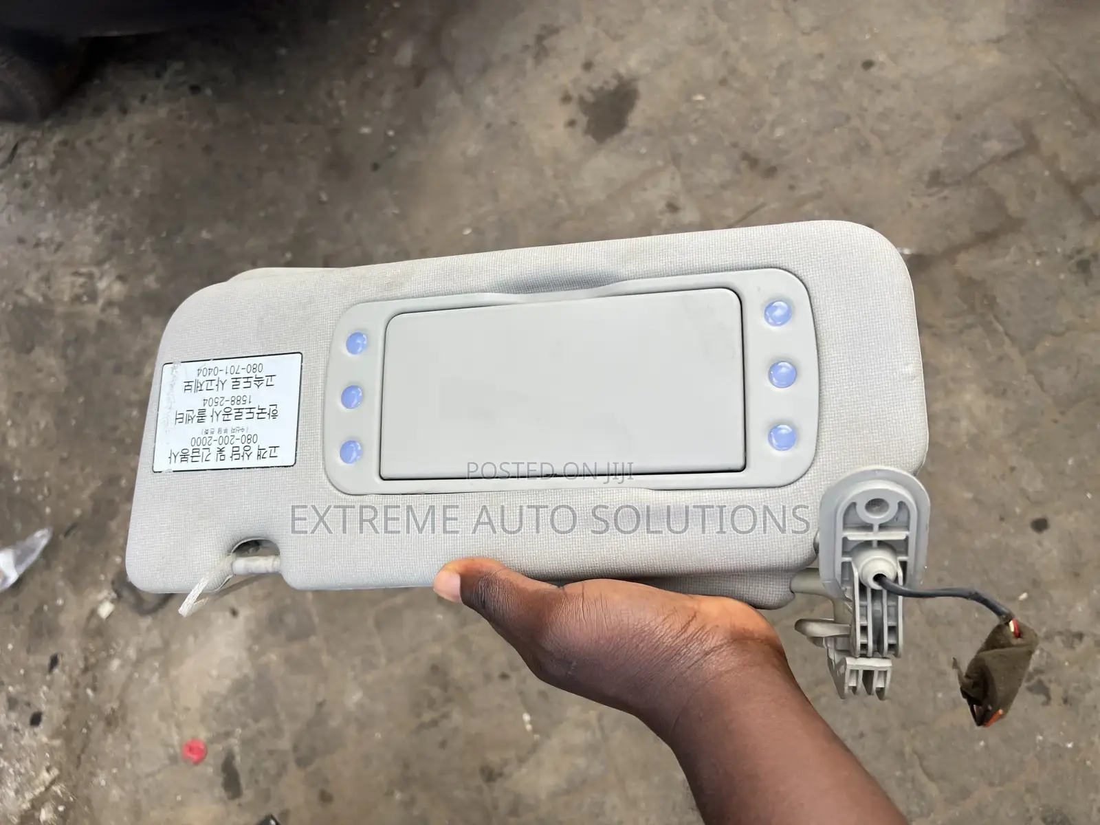 Hyundai Accent 2015 Sun Visor