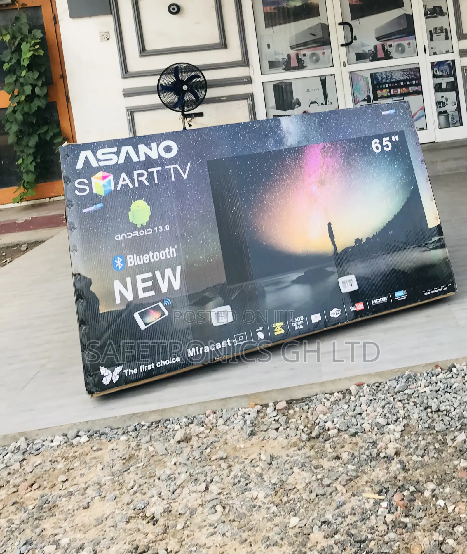: Buy New 65 Inch Smart ; Led UHD Asano Tv 