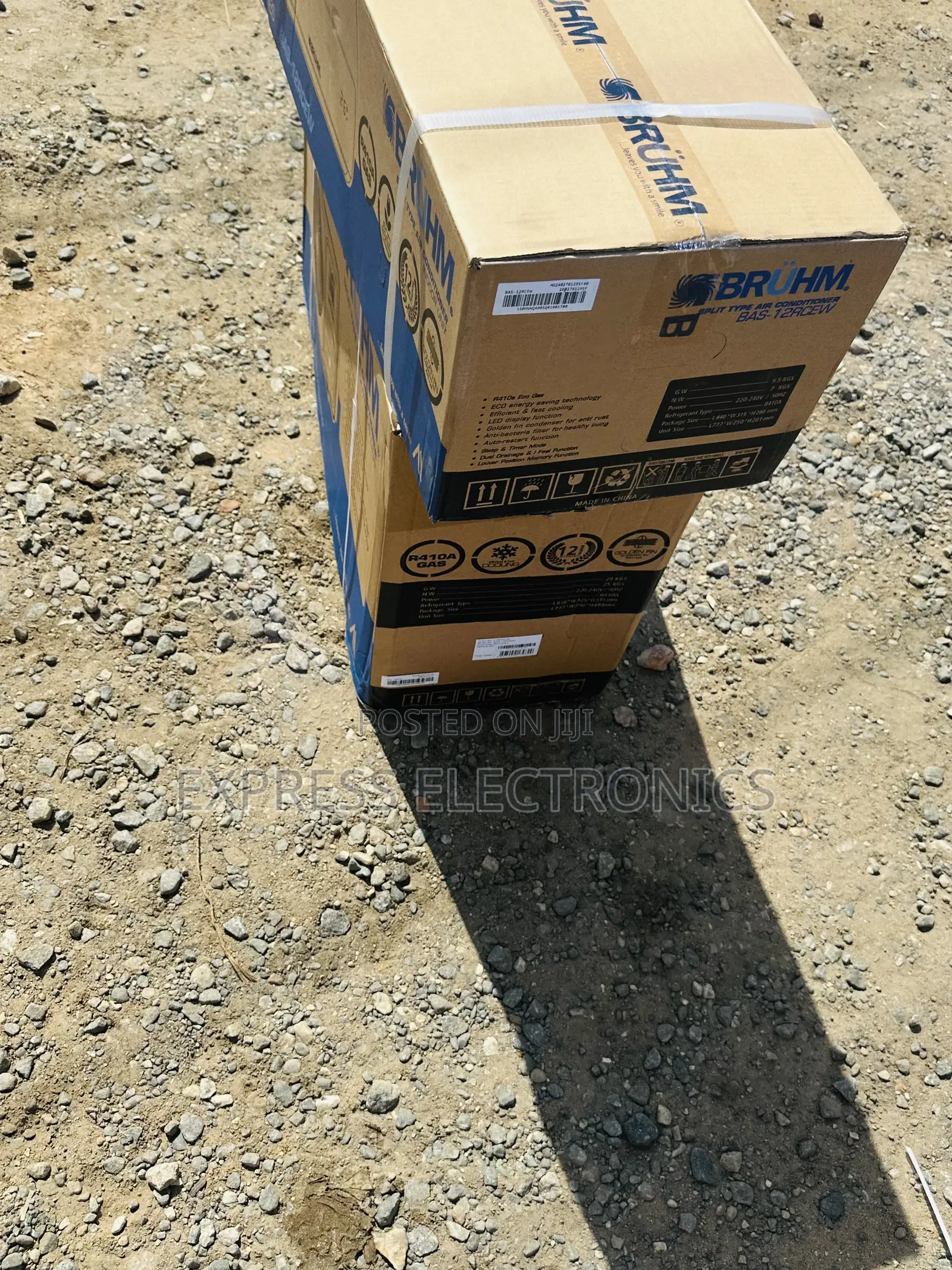 Turbo Mode Split R410 Gas Bruhm 1.5hp