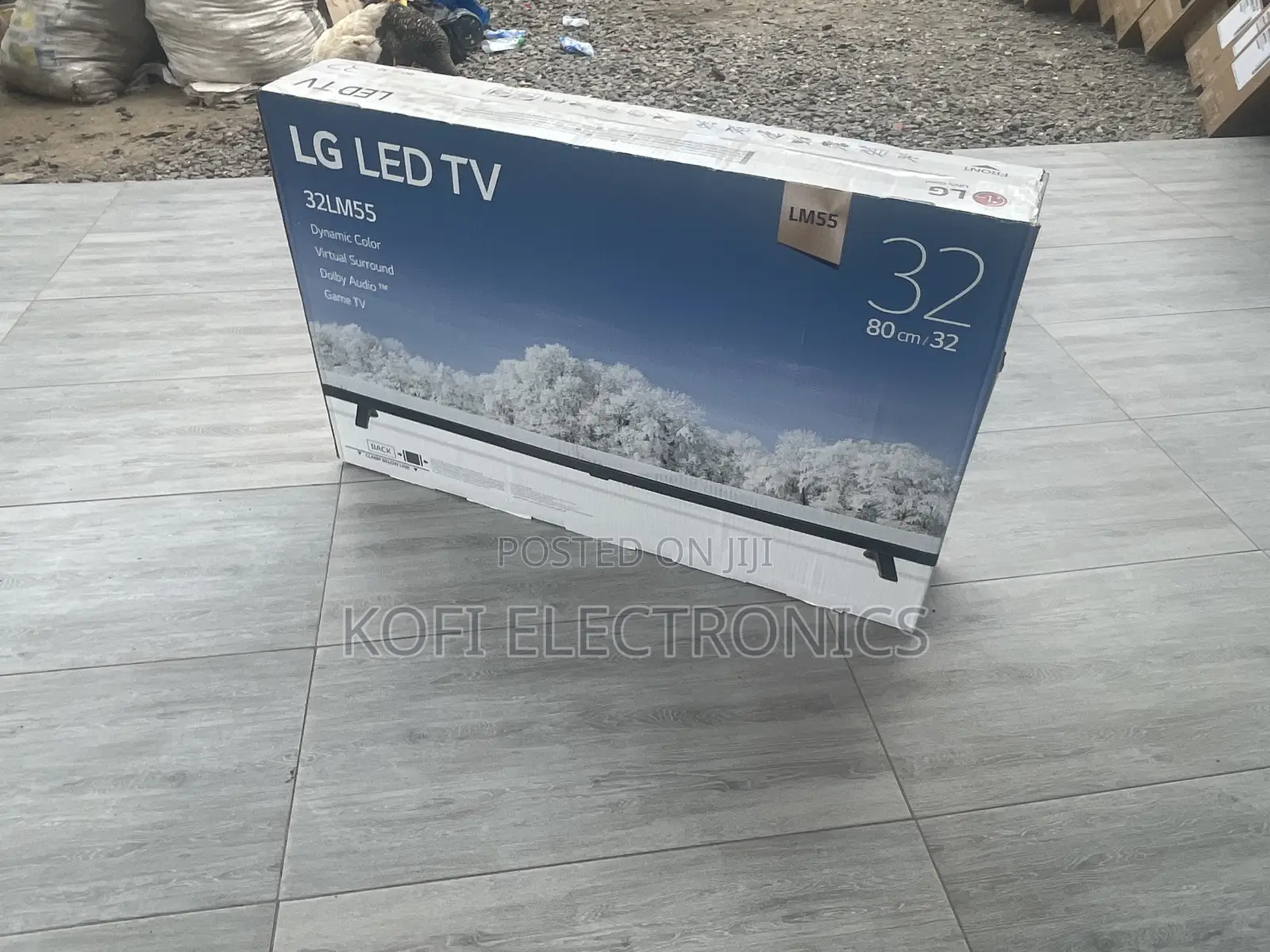 2 Pole Stand LG LED TV 32 Inch Lm550b Series HD LED TV