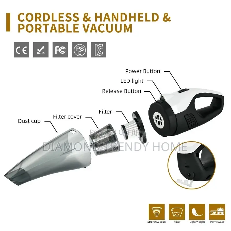High Quality Rechargeable Vacuum Cleaner