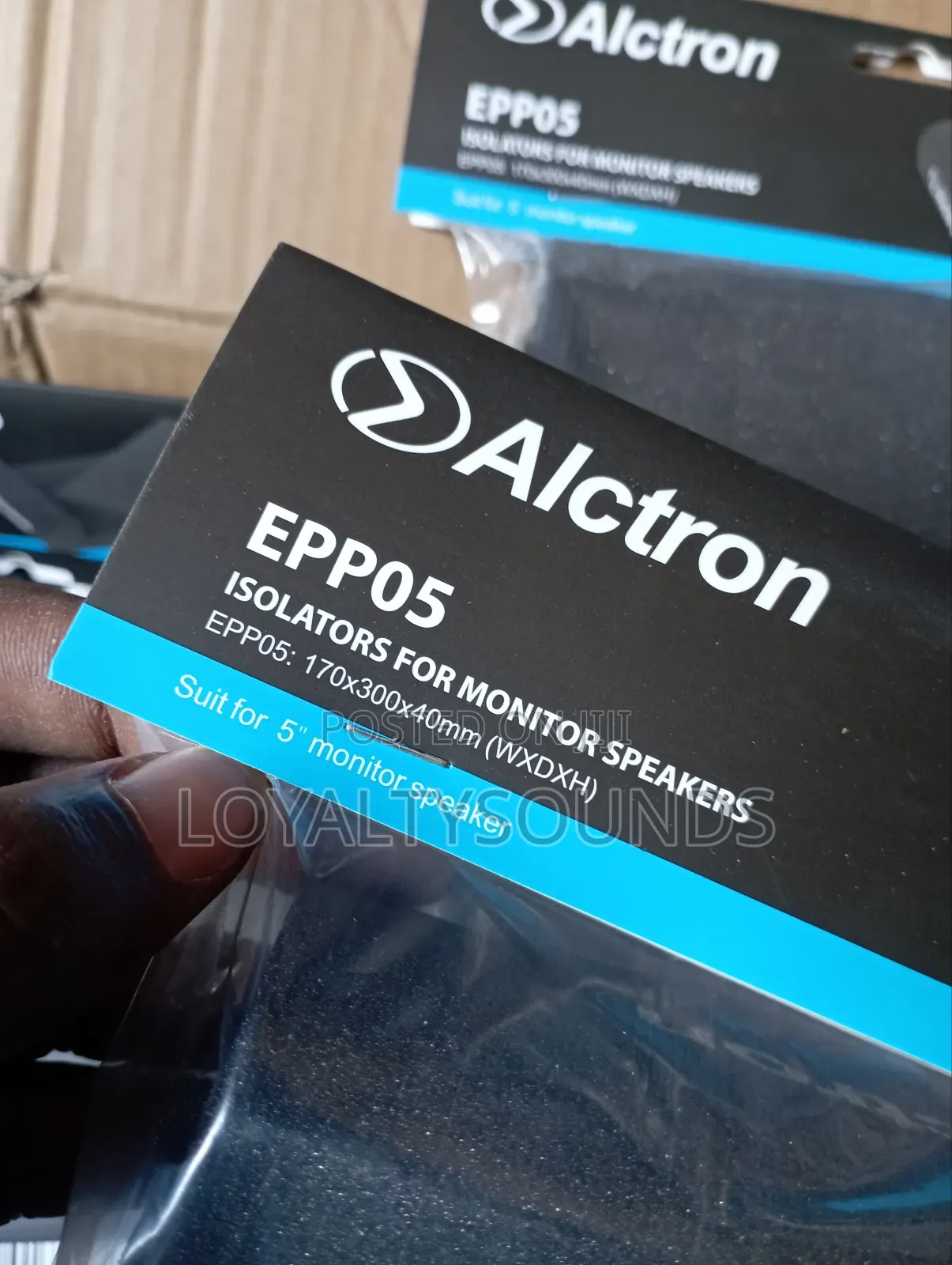 Alctron EPP05 5 Inches Monitor Speaker Pads