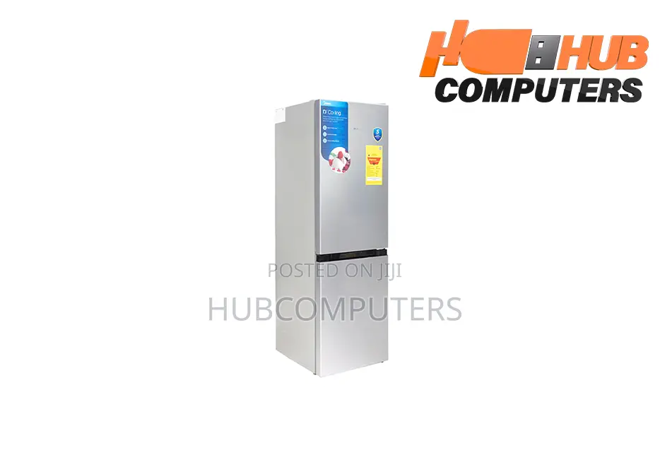 Midea-MDRT-241ftgn50 Midea Fridge Bottom Freezer 174lt
