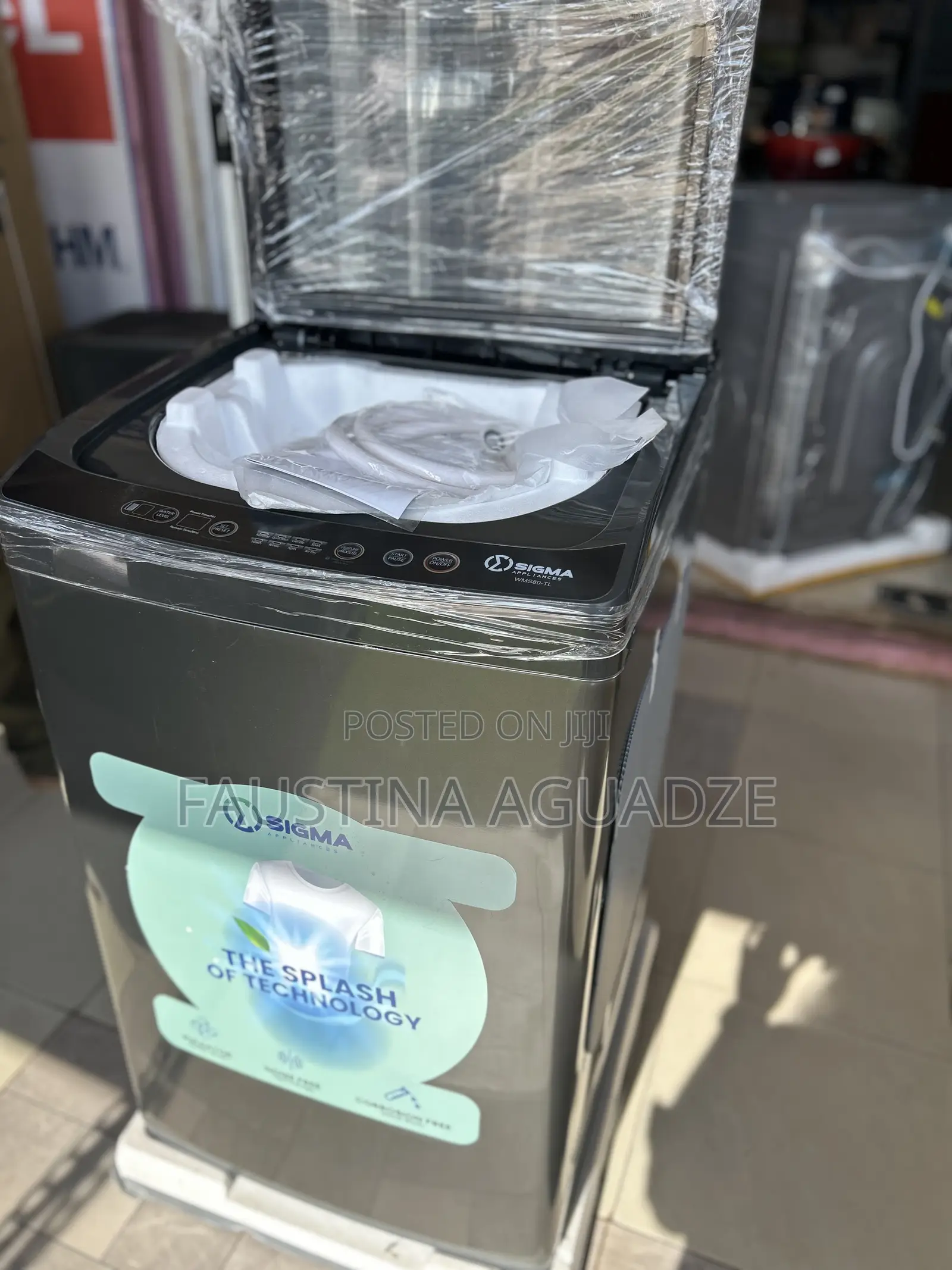 Sigma 10.5kg Top Load Washing Machine Fully Automatic