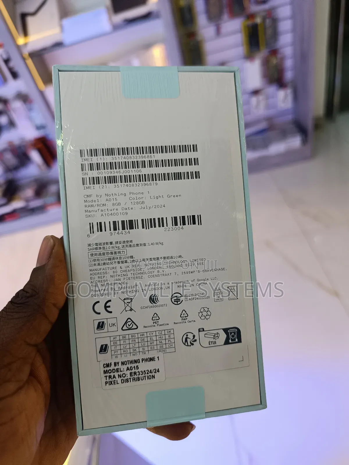 New Nothing Phone 1 128 GB Green