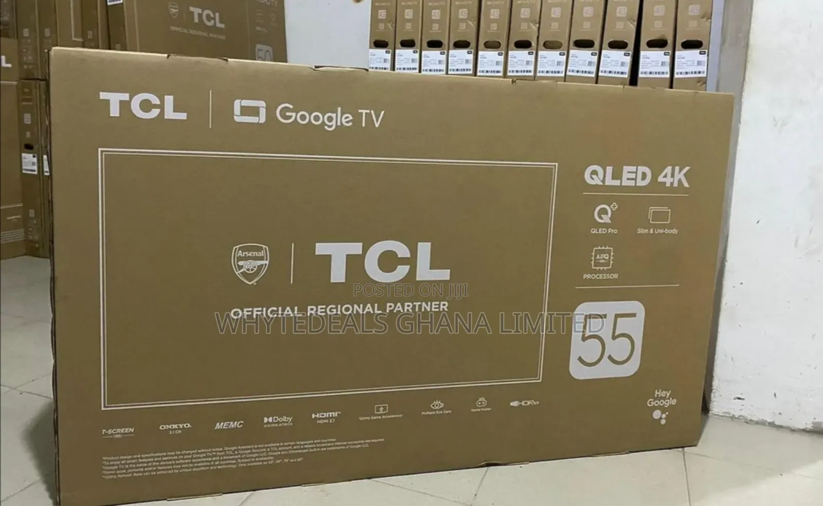 TCL 55" C655 Qled Uhd Smart Ai Voice-Remote Tv|Alexa 2024