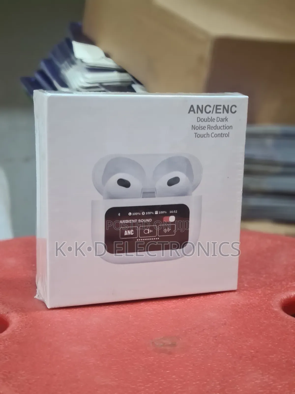 Original Airpods With Digital Display