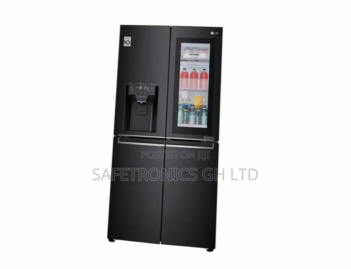 Shop LG 508(L) |(Black) Door-in-Door LG GC-X22FTQLL Fridge 