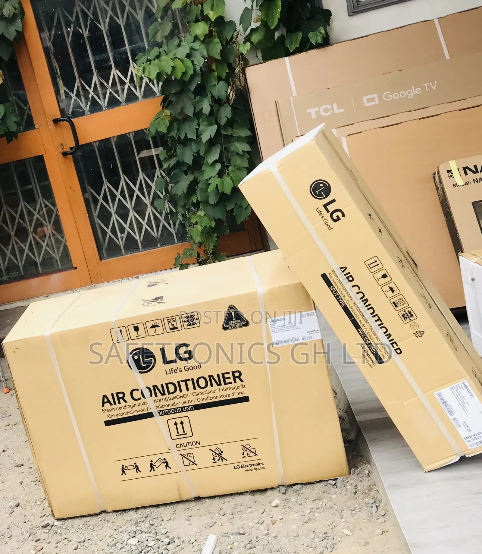 Sealed LG White 2.0 Horsepower T18SMH Split Gas AC