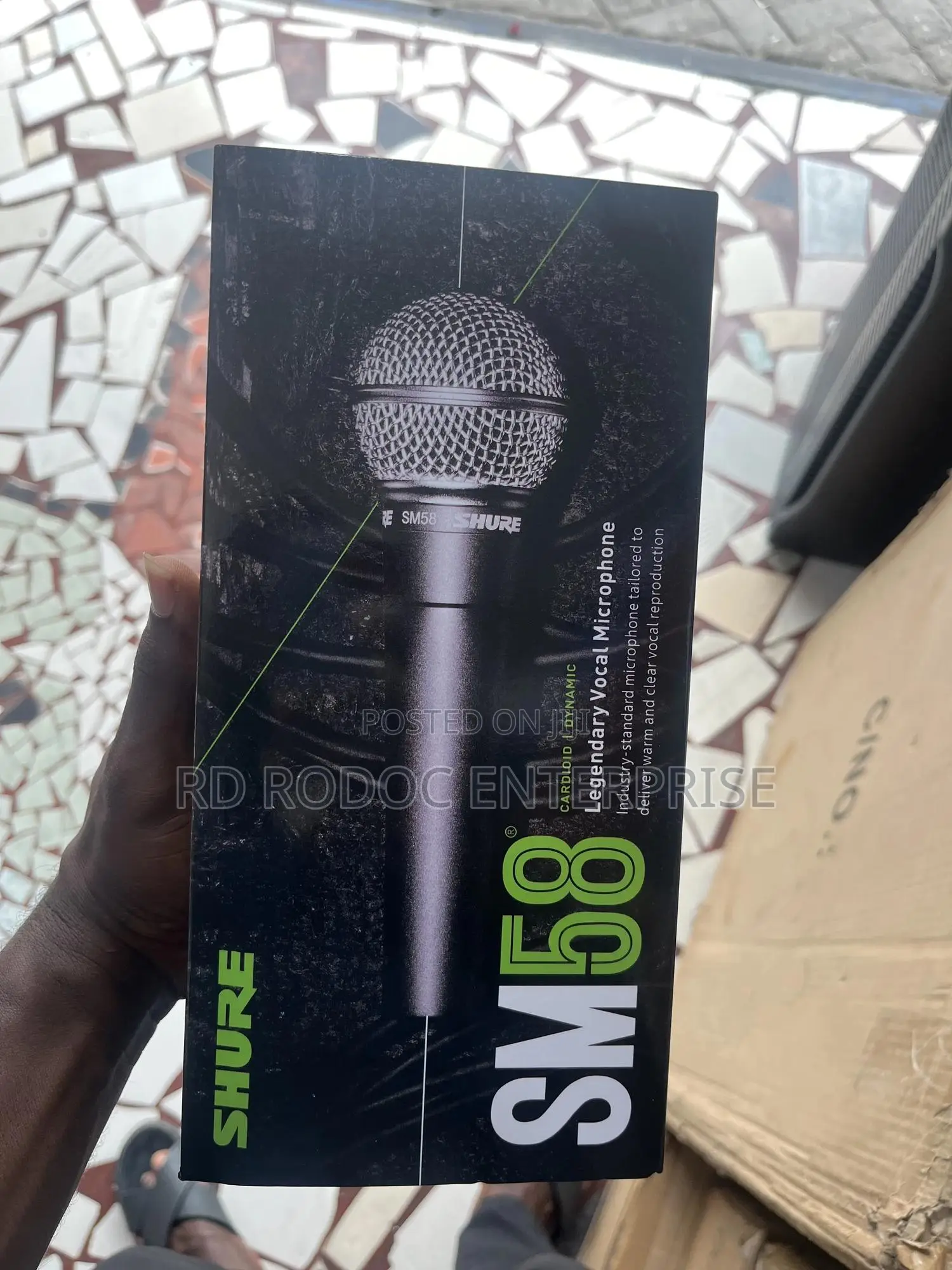 Shure Sm58 Original Cord Microphone