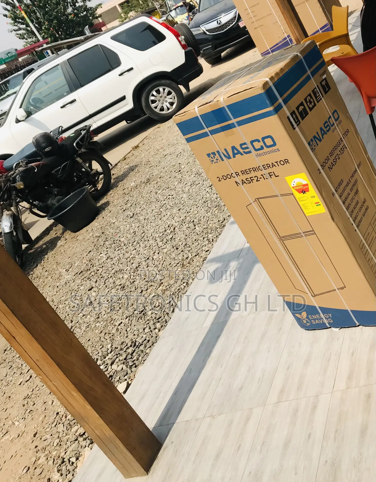High Efficient Nasco Gray Doubledoor Topfreezer Nasf2-13fl