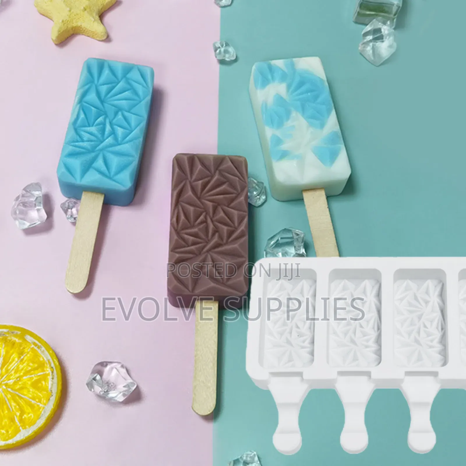 Designed Silicone Ice Cream Mould