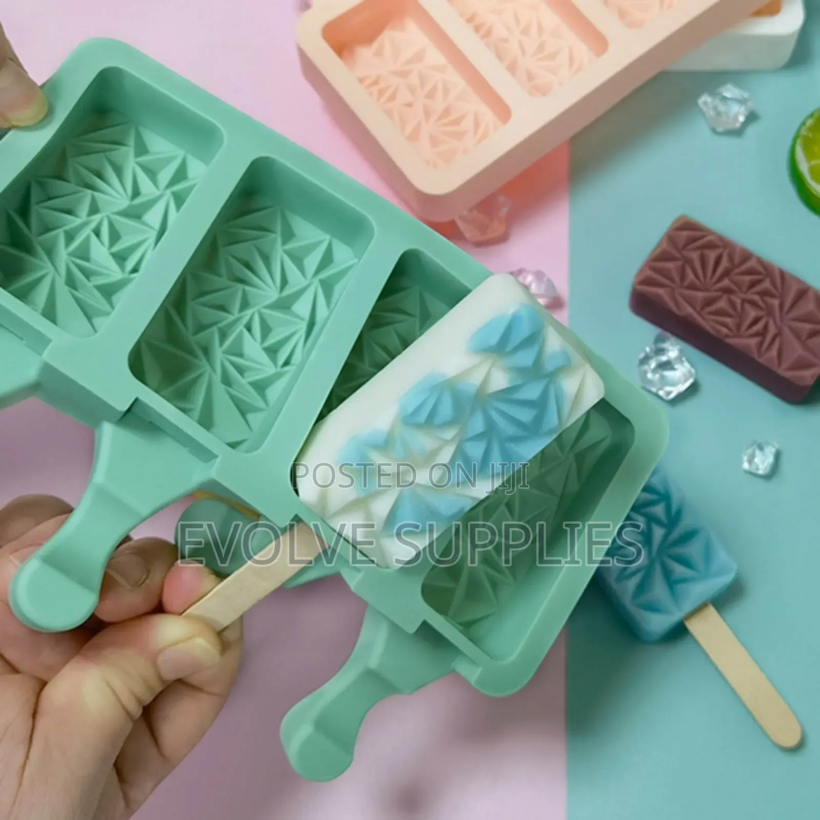 Designed Silicone Ice Cream Mould