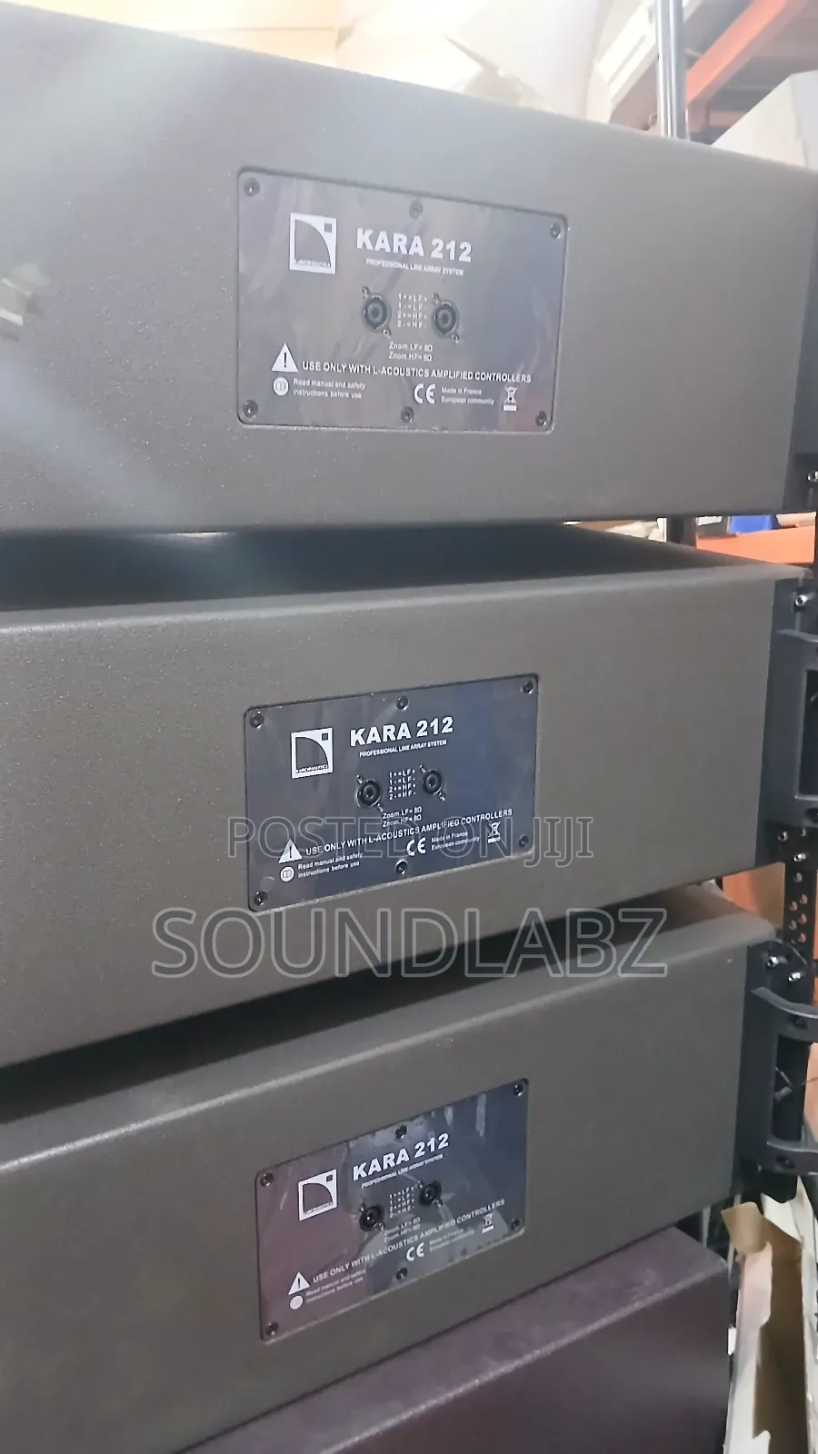 Kara 12inches Line Array Speakers With Amplifier Rack