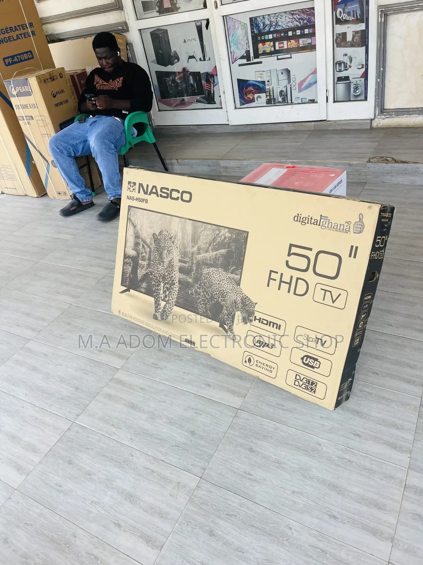 Order Original Nasco 50 Inch Digital Satellite Led Tv 