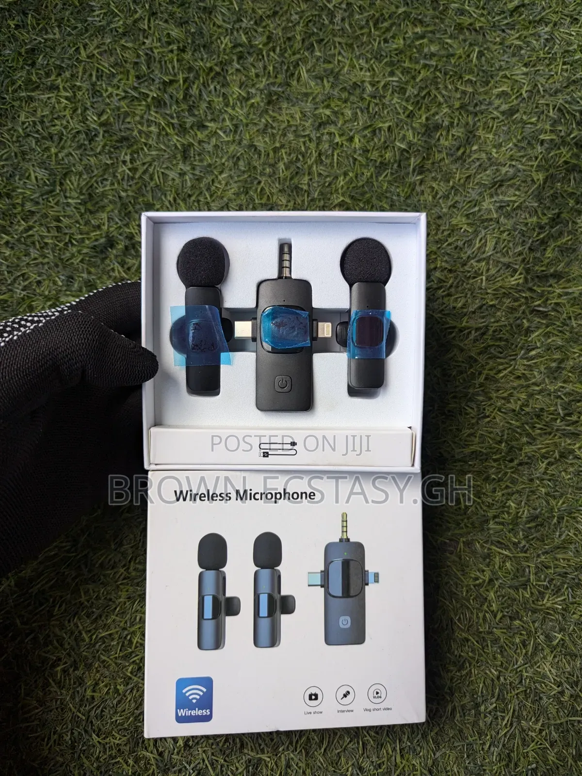 Mini Wireless Microphone (Double Mics)