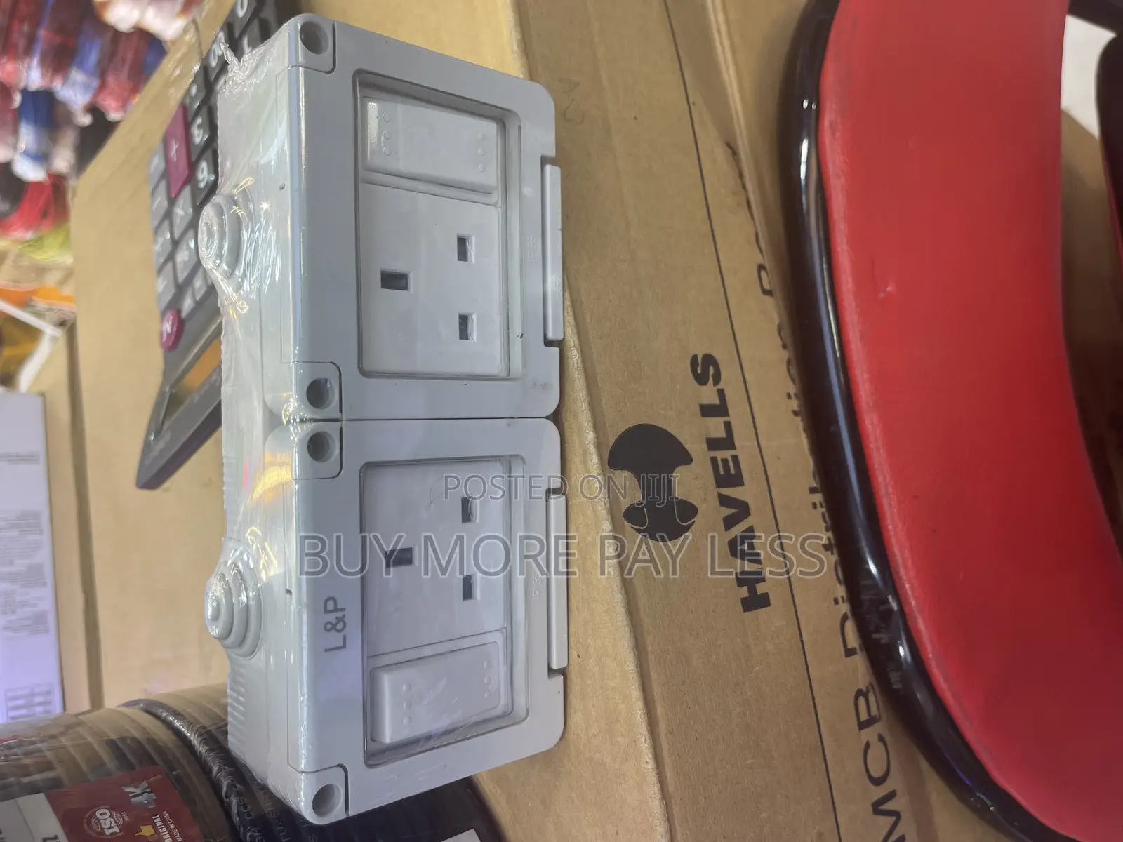 IP65 Water Proof Socket Single and Double Socket