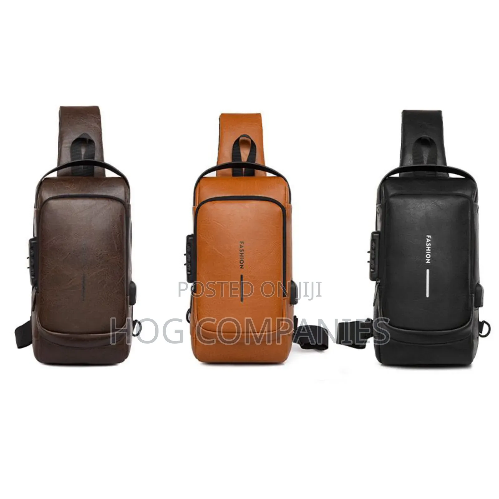 Men's Quality Leather Crossbody Side Bag Travel Shoulder Bag