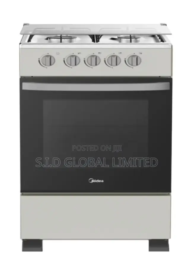 Spice Up Your With MIDEA-4-BURNER-GAS-COOKER-SILVER-MIRROR