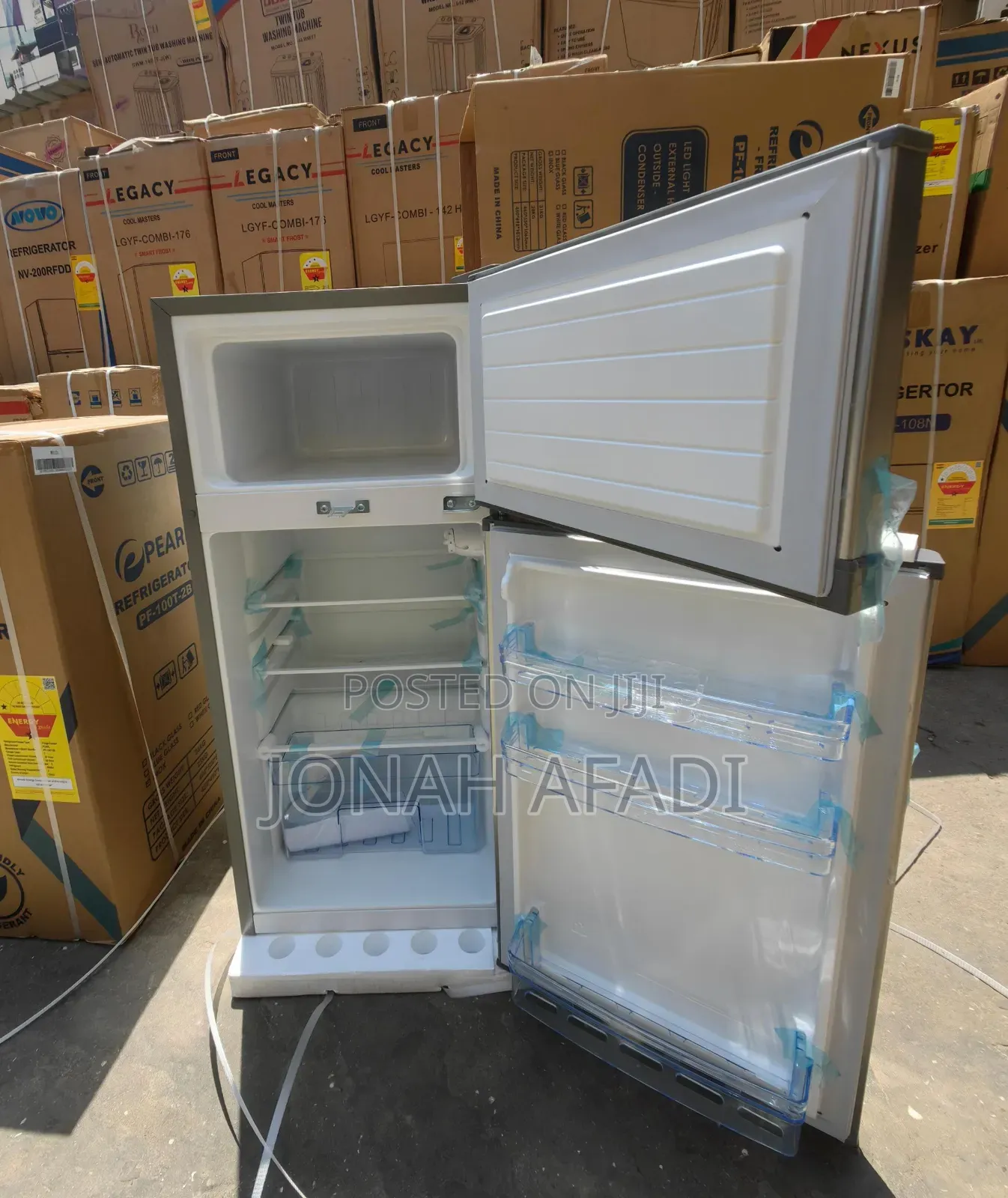 Pearl 95liters Double Door Table Top Fridge Pf-16t
